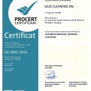 CERTIFICARE ISO 9001