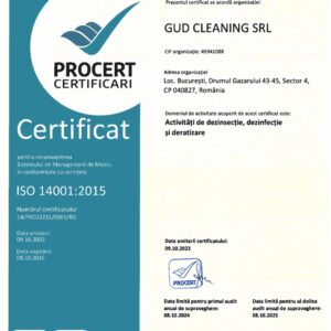 CERTIFICARE ISO 14001